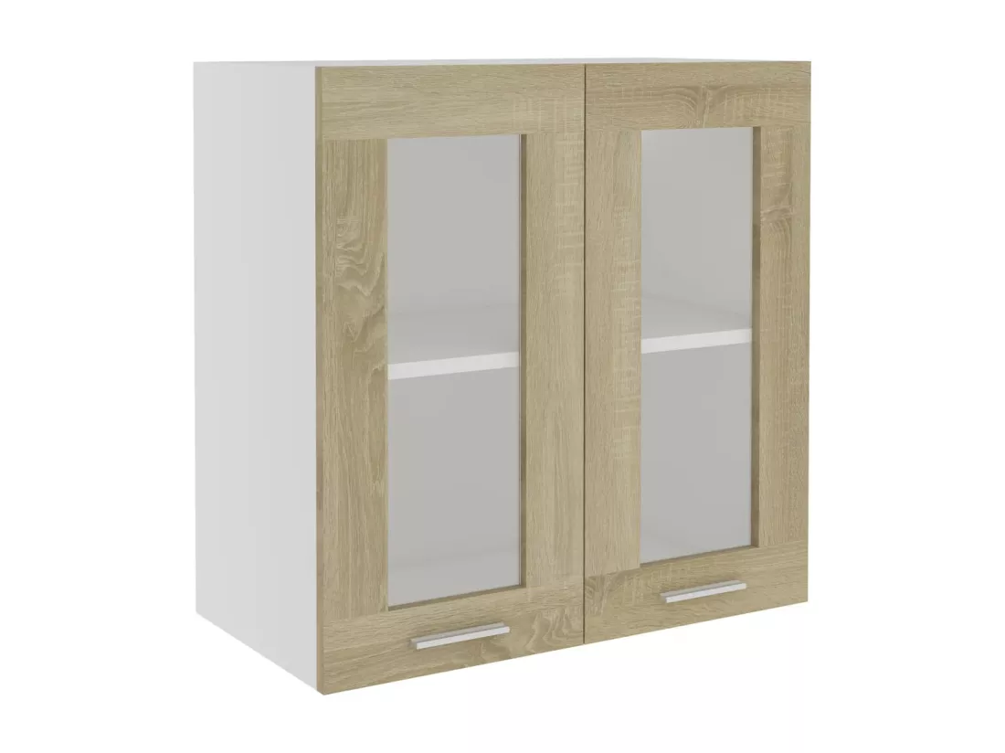 Armoire en verre suspendue 
