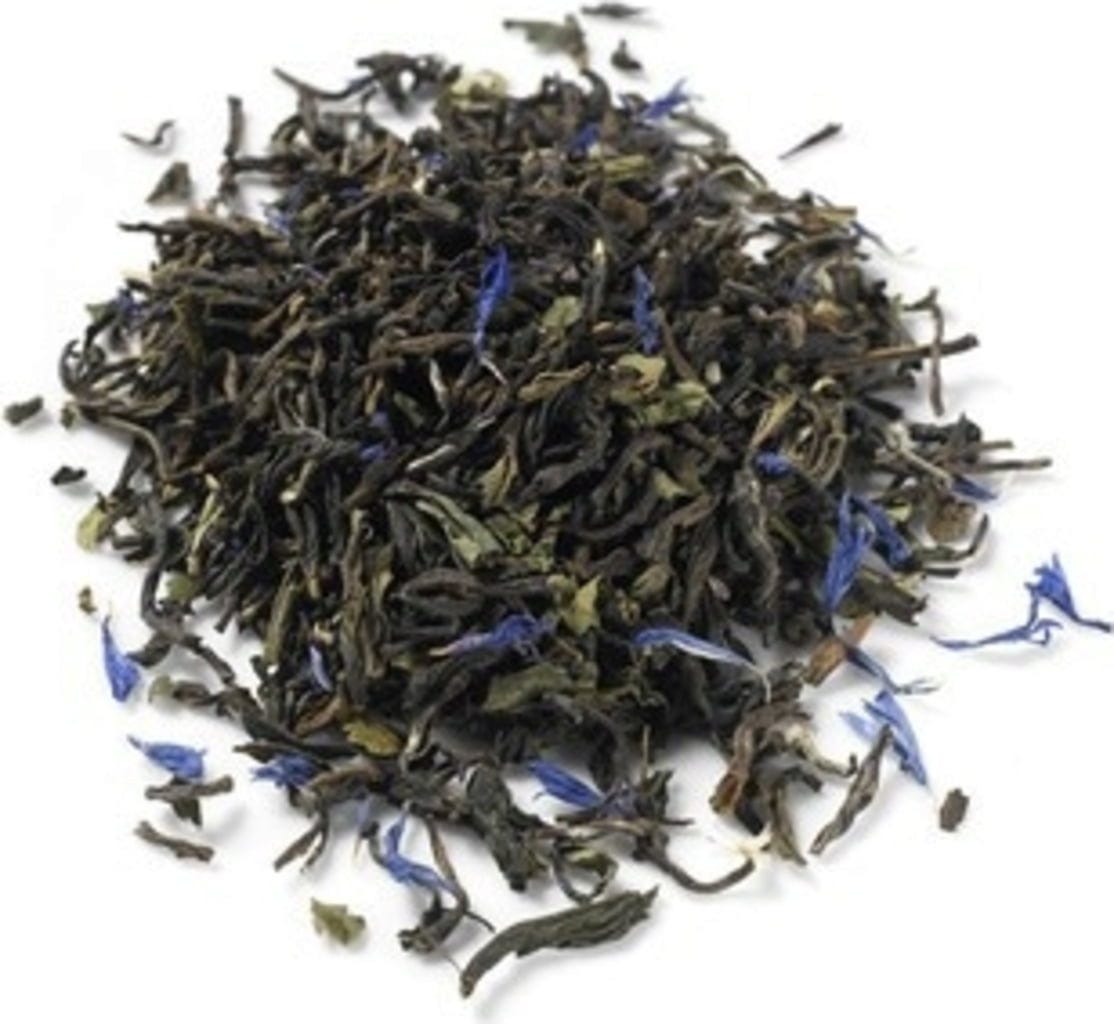 DEMMERS TEEHAUS  Schwarztee Earl Grey Lady Blue, 100 g