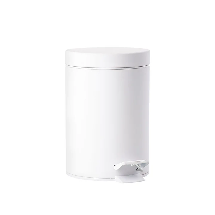 Zone Denmark - Solo Pedaleimer 3 L, weiss matt