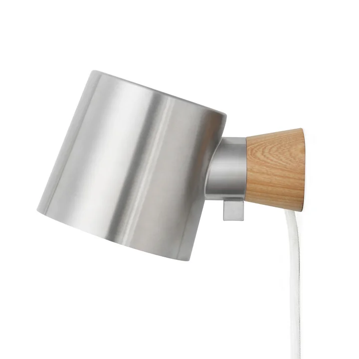 Normann Copenhagen - Rise Wandleuchte, Edelstahl