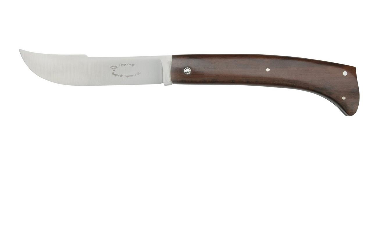 Laguiole en Aubrac Coupe-Coupe L0511CPL letterhout/slangenhout, zakmes, 11 cm