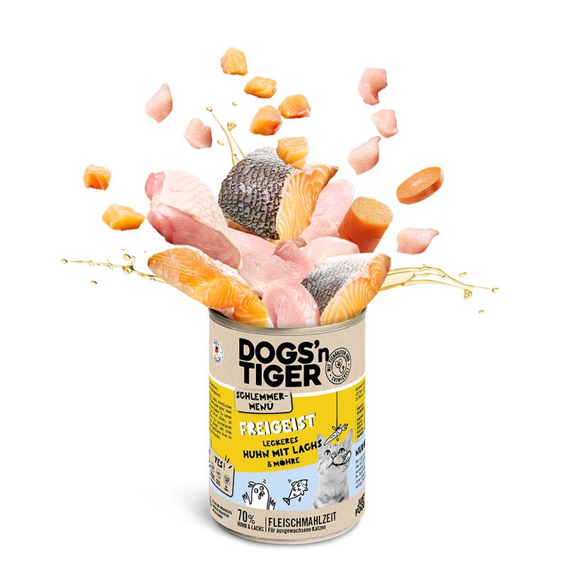 Lot Dogs'n Tiger Menu gourmet 12 x 400 g