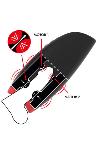 Novax Masturbator With Vibration & Compression Masturbator med vibrasjon