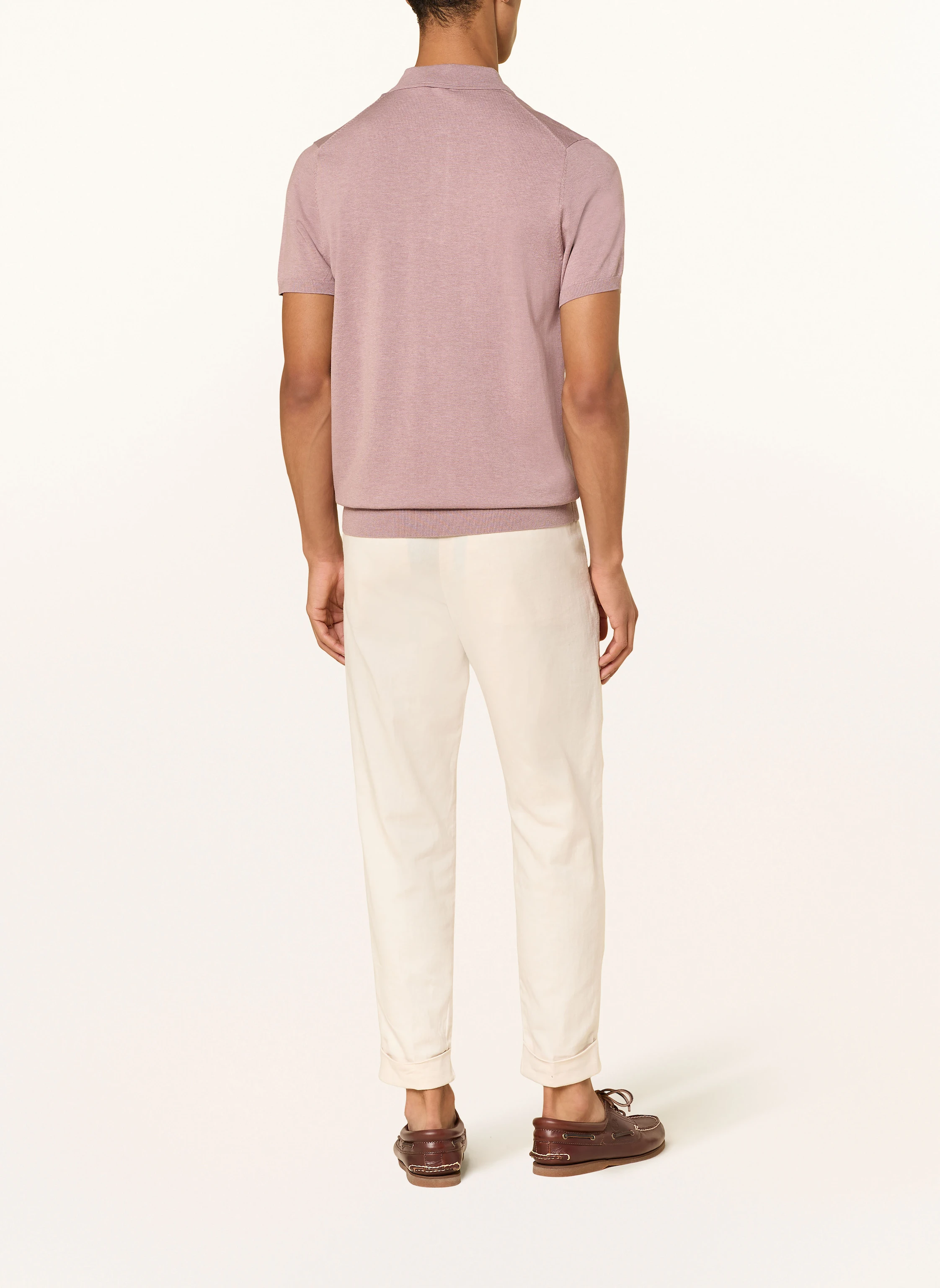 PROFUOMO Strick-Poloshirt