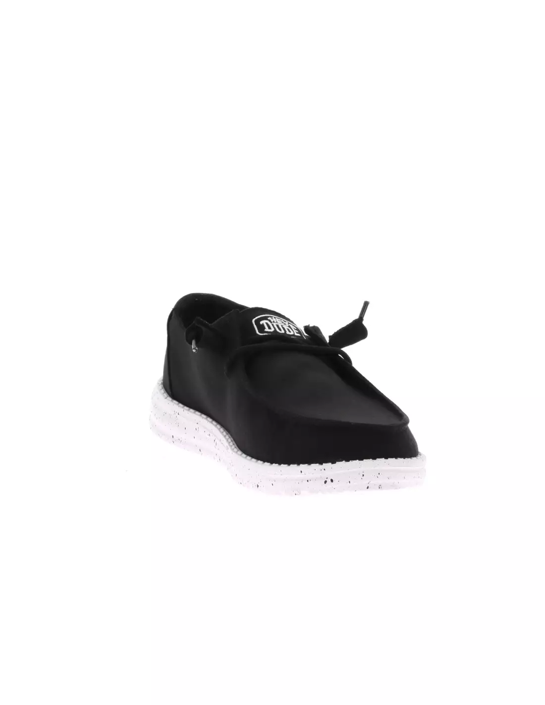 WENDY SLUB CANVAS - Mocassins & bateaux 001BLACK