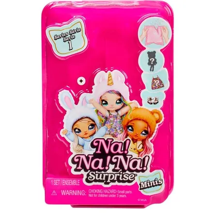 MGA Entertainment Na! Na! Na! Surprise Minis, 1 Stück, sortiert