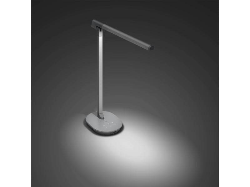 Philips Sword Tischleuchte grau 650 lm Touch-Dimmer LED-Tischleuchte