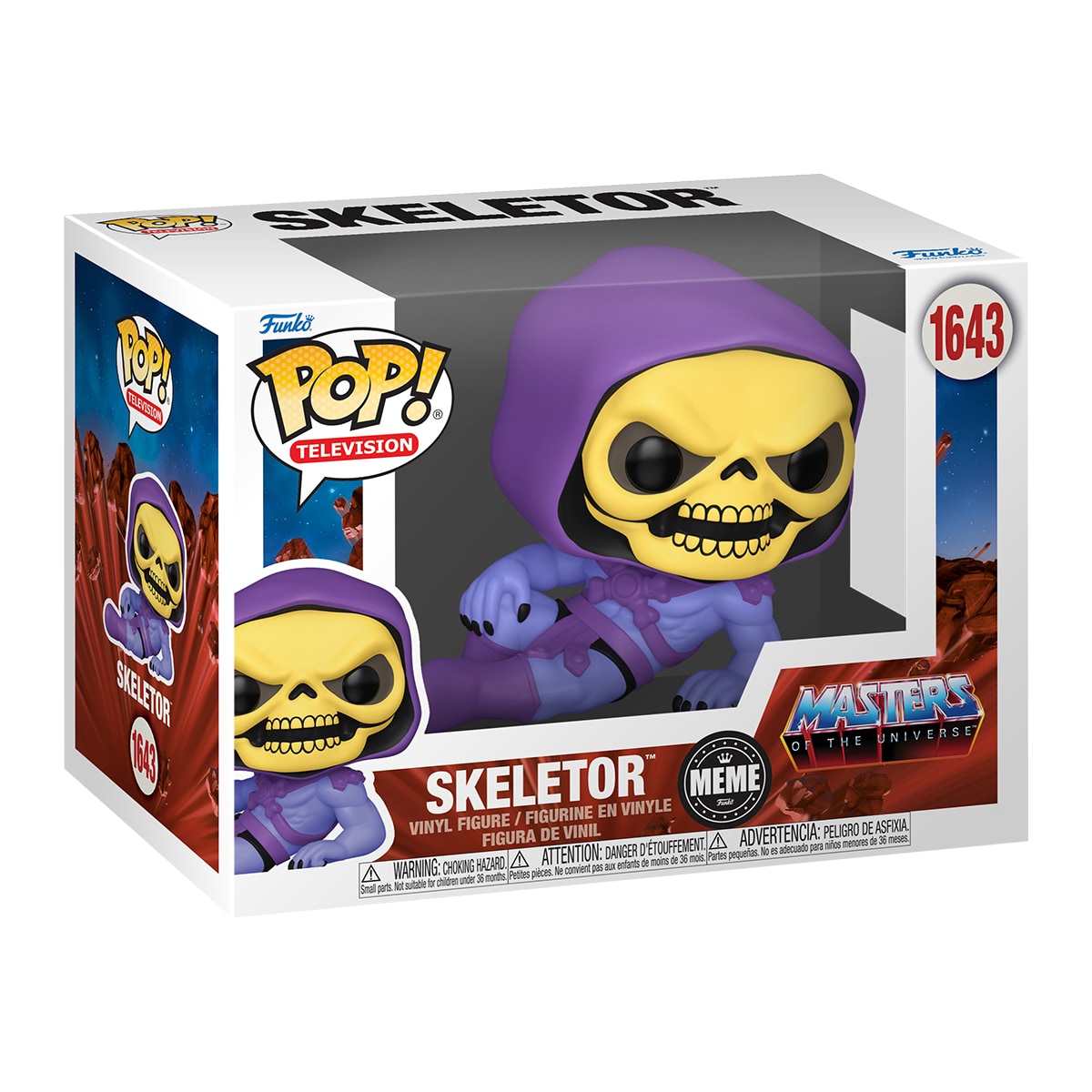 Funko POP Meme actionfigur (S1 MOTU Skeletor)