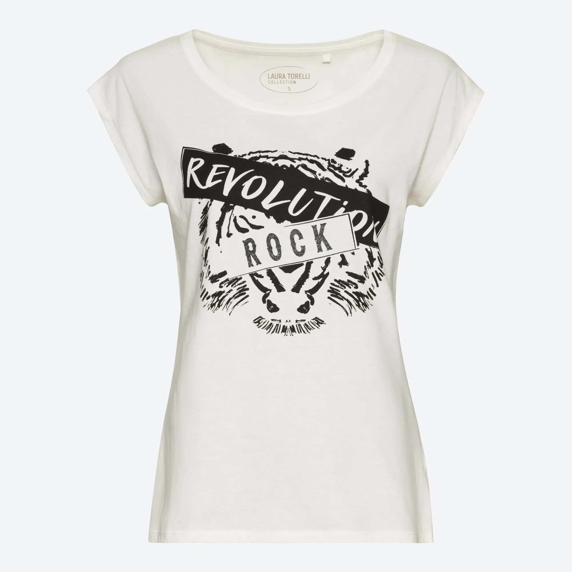 Damen-T-Shirt aus Jersey-Stoff