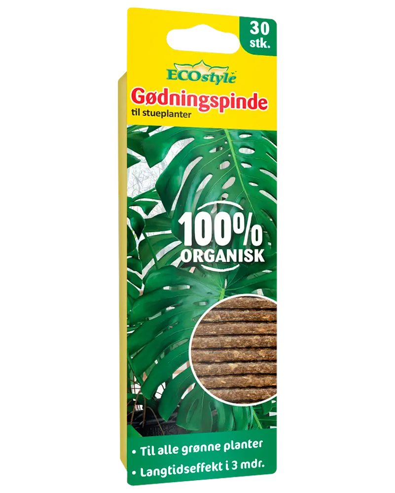 ECOstyle Gødningspinde til stueplanter 30-pak