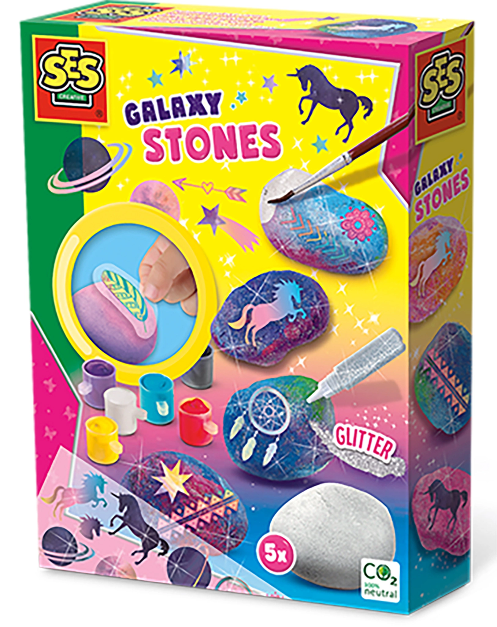 Kreativset STEINE DESIGNEN - GALAXY