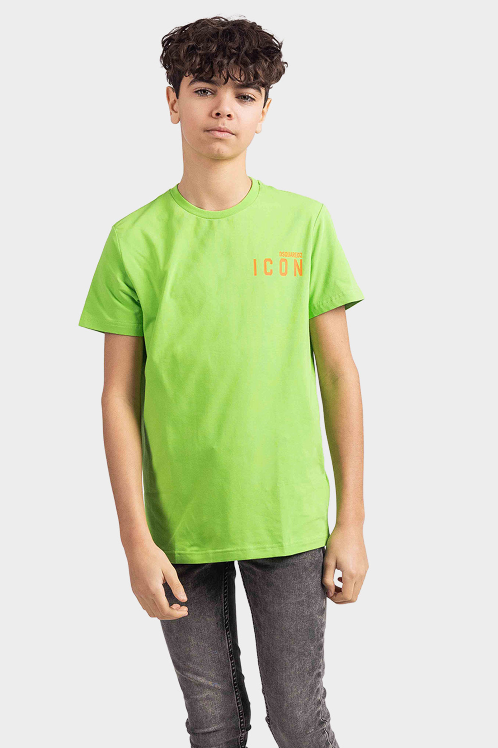 Dsquared2 Icon Maglietta T-Shirt Kids Groen