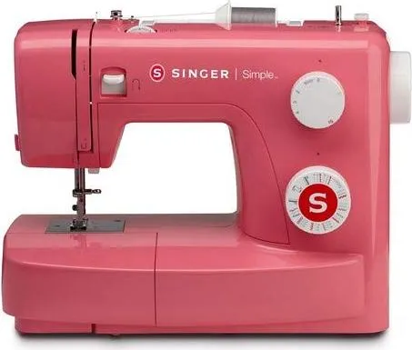 Singer 3223R - Symaskine - 23 søm - 1 fire-trins knaphul - rød