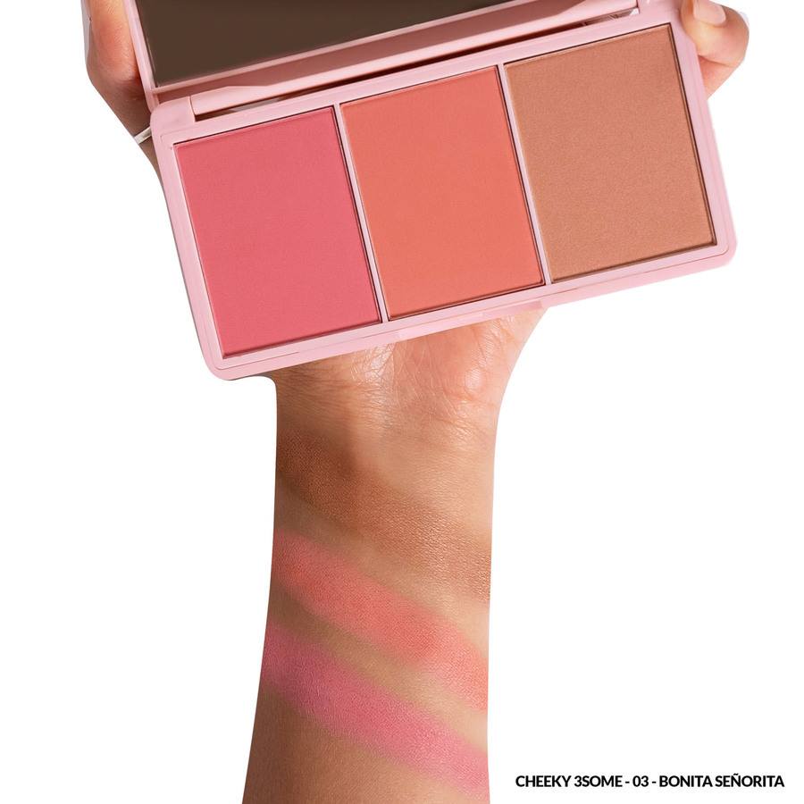 KimChi Chic Cheeky Threesome Blush Palette Bonita Señorita 13,5g