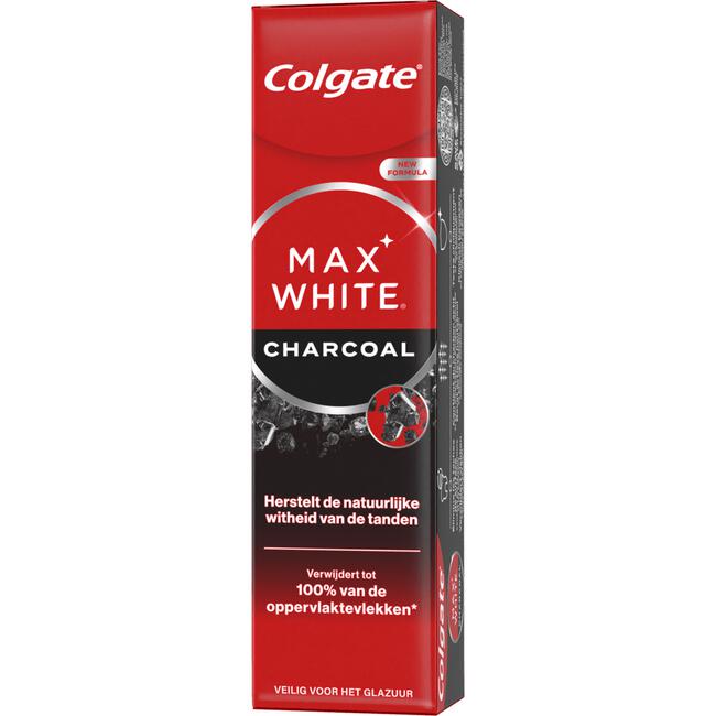 Colgate Max White Charcoal Whitening Tandpasta 75 ML