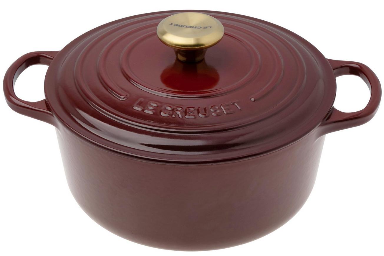 Le Creuset Signature 21177249494441 Garnet, braadpan/cocotte, 24 cm, 4,2L