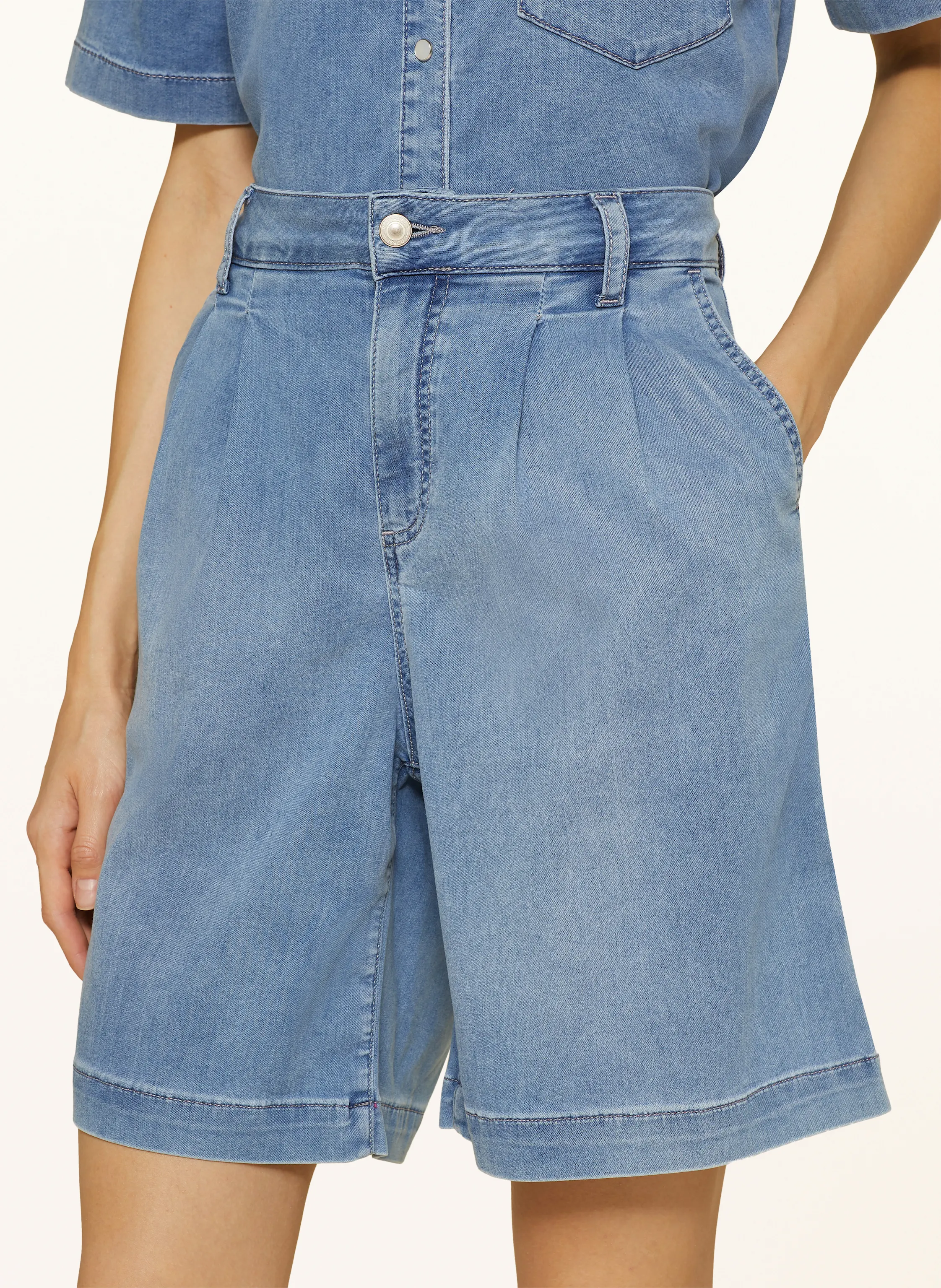 RAFFAELLO ROSSI Bermudas DELANA in Jeansoptik