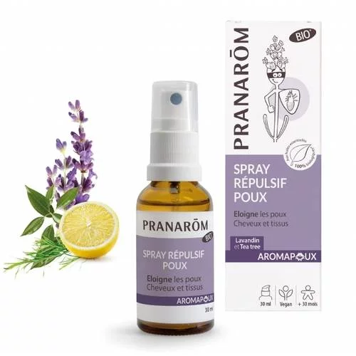 Spray répulsif - éloigne les poux - 30 ml