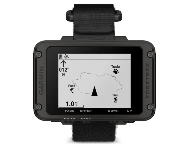 Garmin Foretrex 801, Personligt, Sort, Stødresistent, Temperaturbestandigt, Vandtæt, IPX7, 5,59 cm (2.2