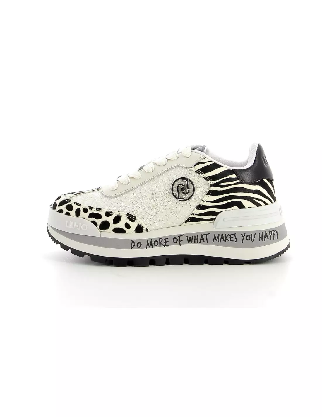 LIU JO AMAZING - Baskets Blancglitteranimals