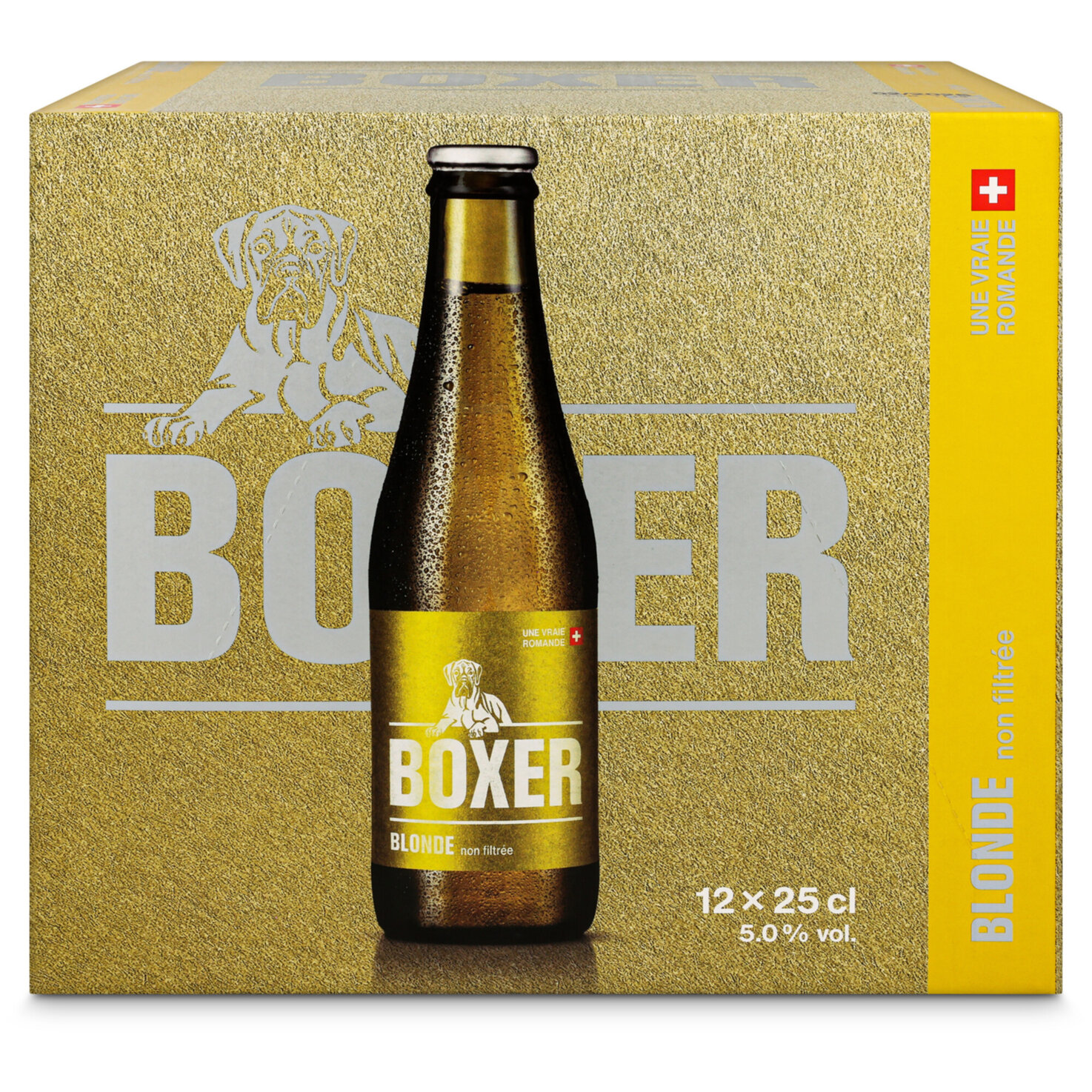 Boxer Blonde non filtrée 12x25cl -300cl