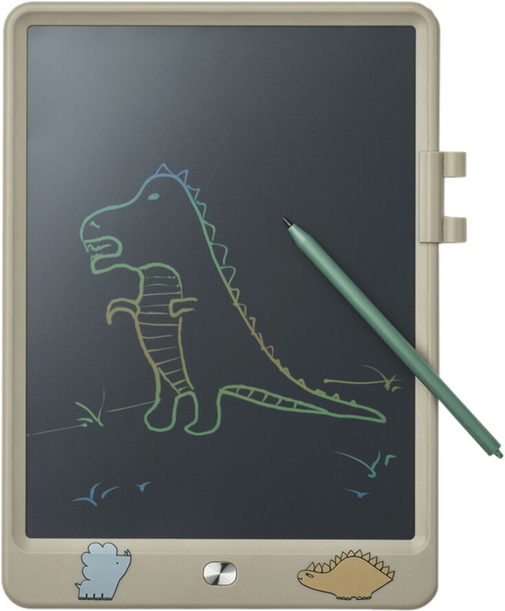 Liewood Zora Magic Drawing Board 10 Inches Dinosaurs / mist