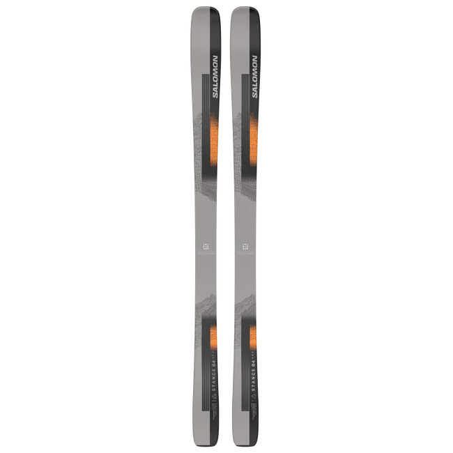 STANCE 84  All Mountain-Ski Unisex Black/NeonOrange/Dove