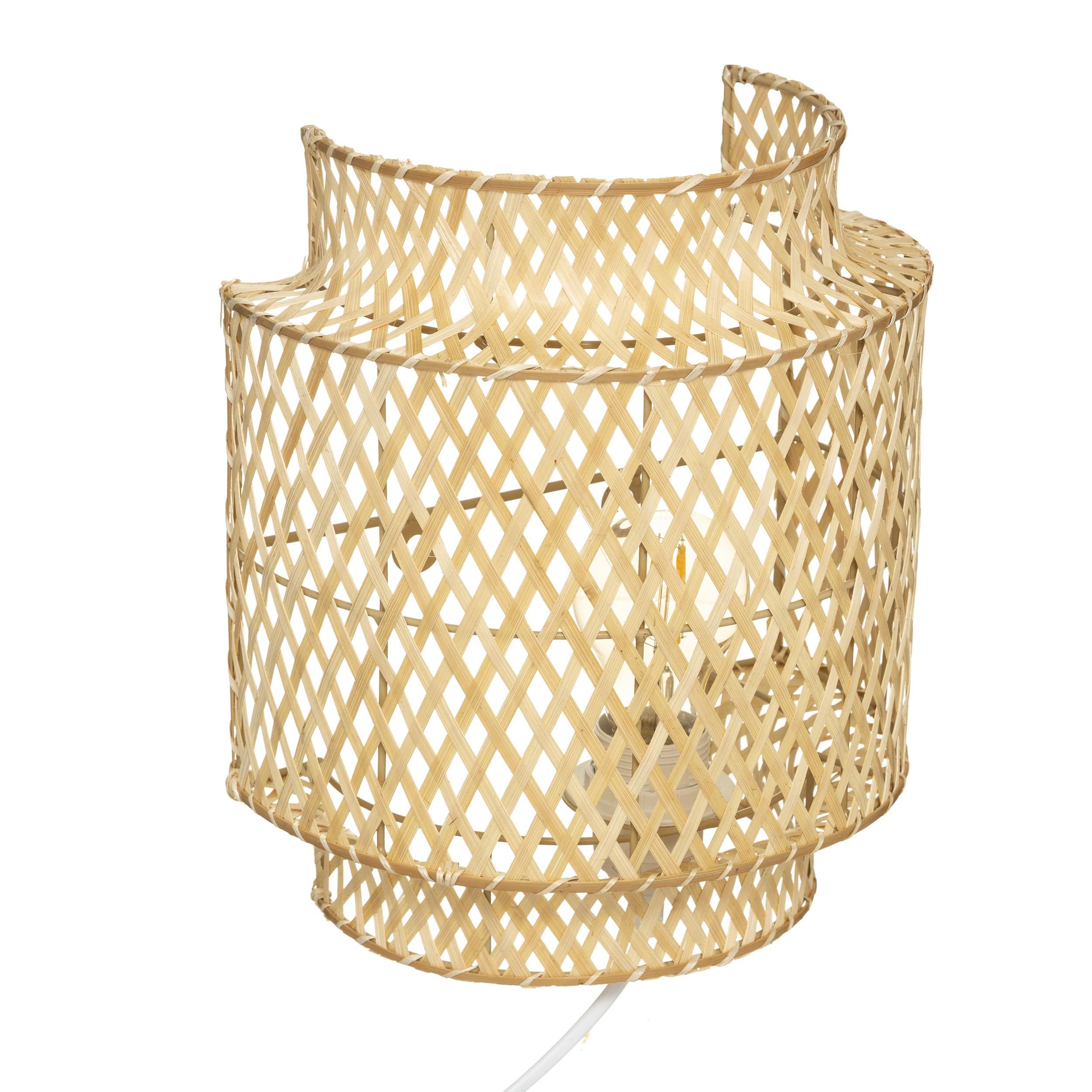 APPLIQUE BAMBOU LIBY NATUREL D.23CM