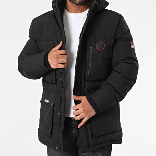 Parka Capuche Noir