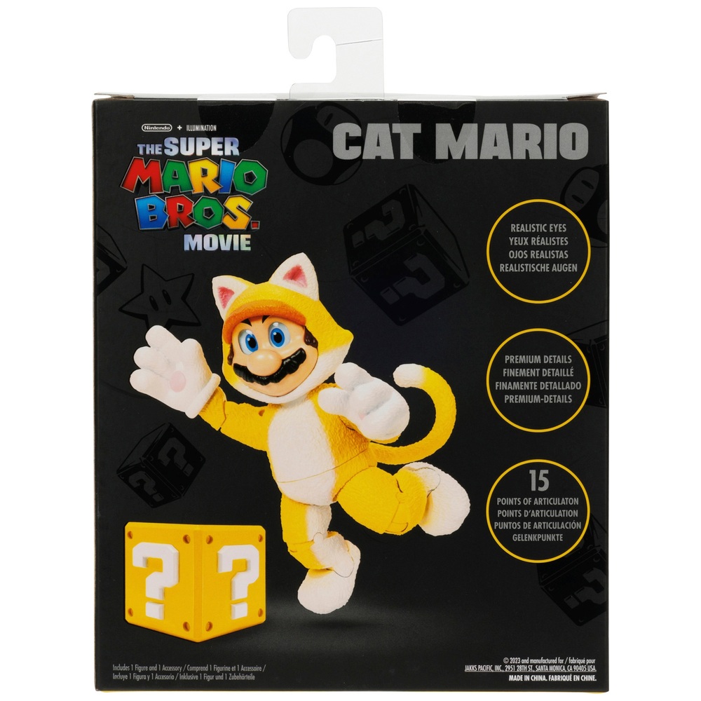 Nintendo Super Mario Bros. Film 12,7 cm große Katze Mario Figur