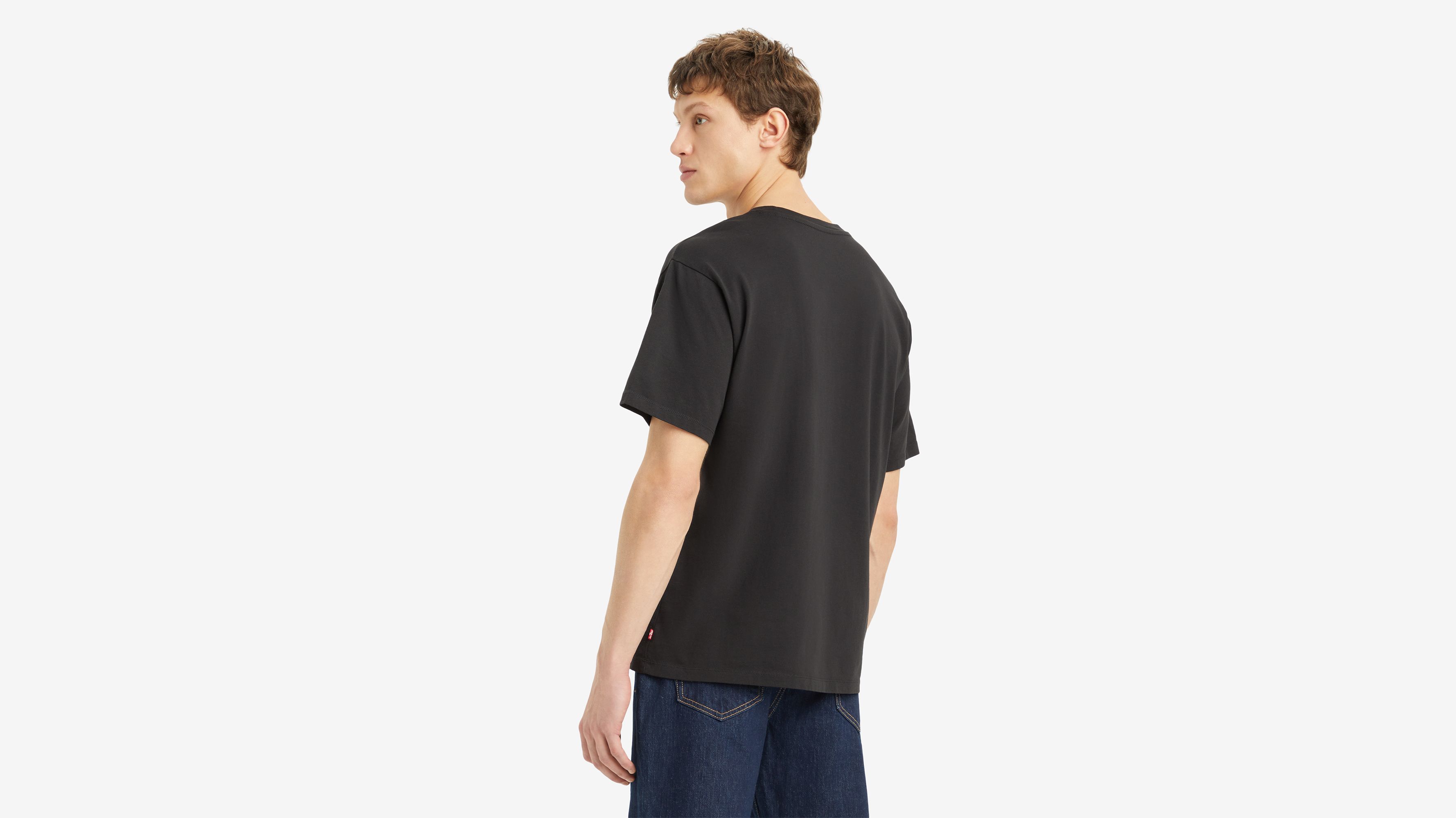 Vintage Fit Graphic Tee - Caviar - Noir