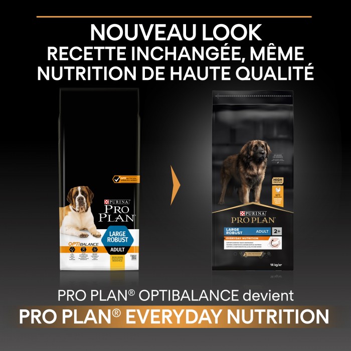PRO PLAN Everyday Nutrition Large Robust Adult au Poulet - Croquettes pour chien