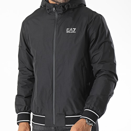 Doudoune Capuche 6RPB08 Noir
