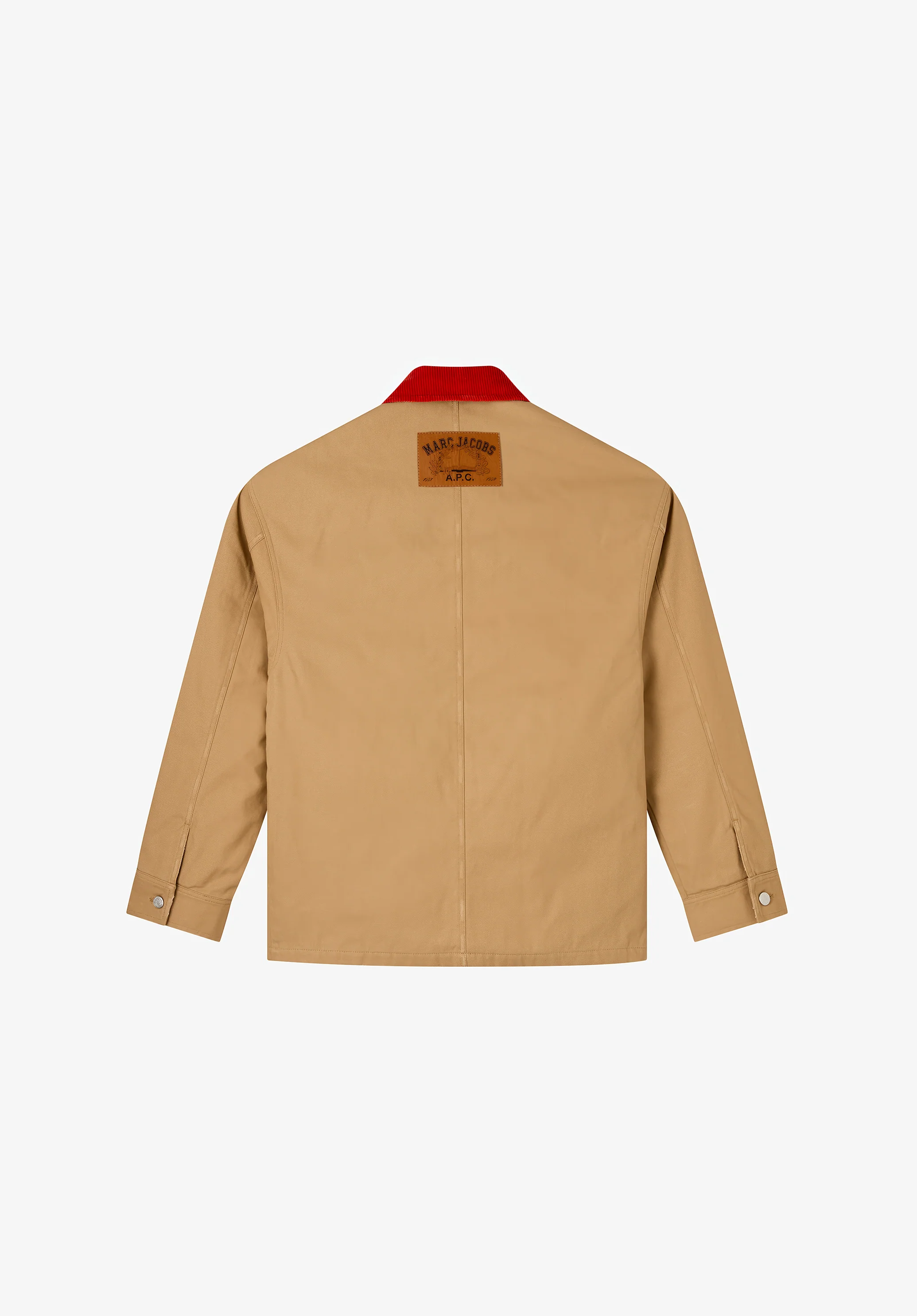 A.P.C. x Marc Jacobs. The Stoned Canvas Unisex Jacket - Camel