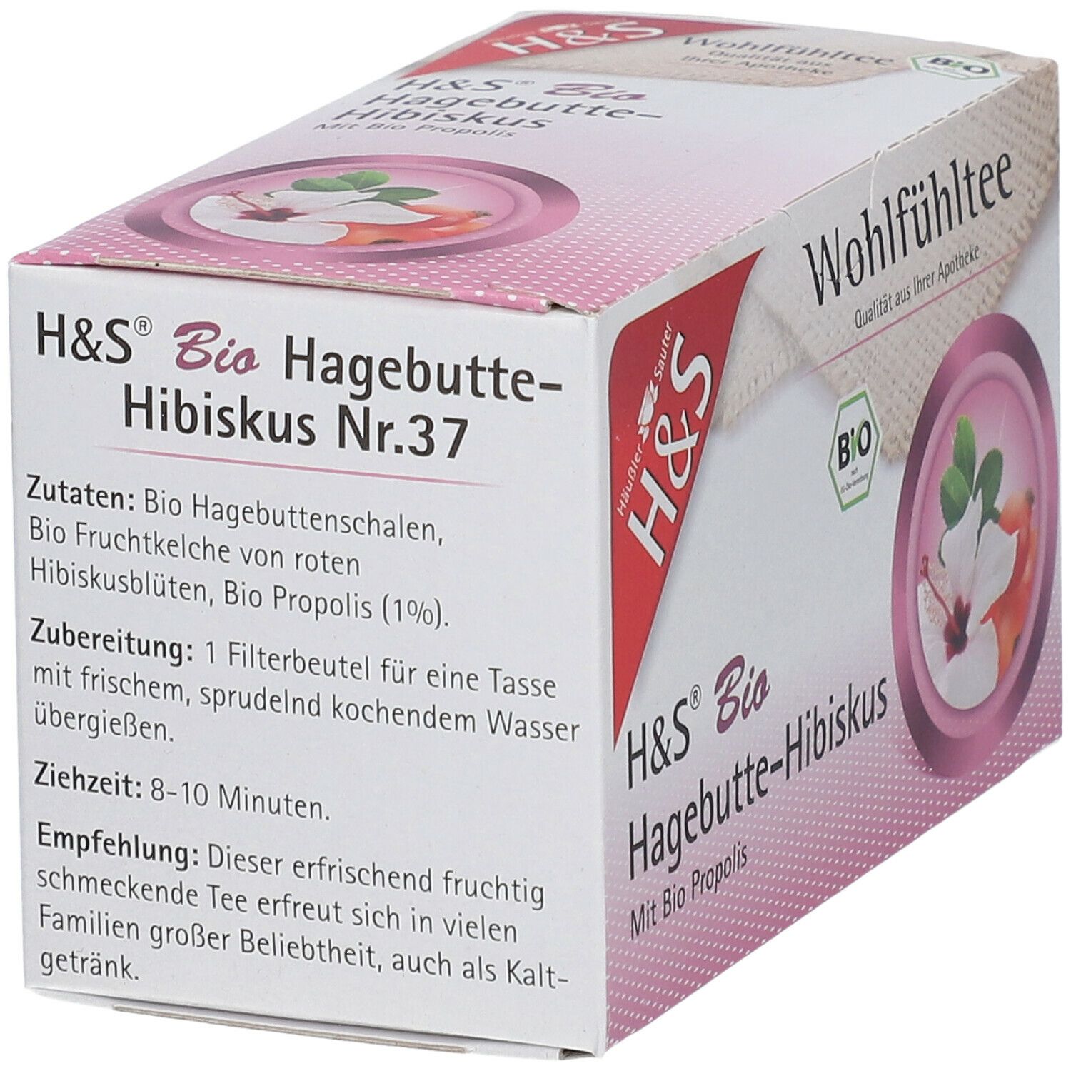 H&S Wohlfühltee Hagebutte-Hibiskus