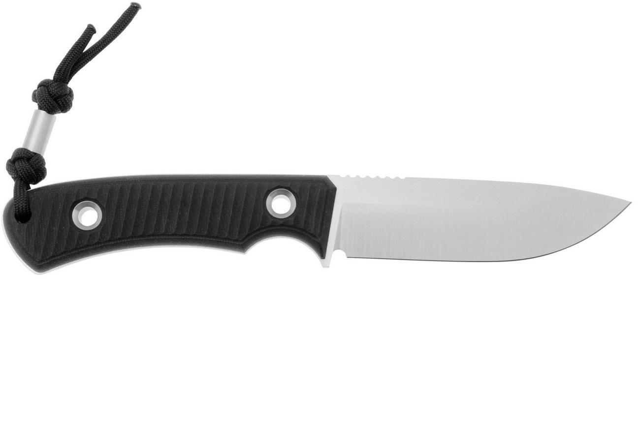 TRC Knives Polheim Magnacut Black Canvas Micarta, survivalmes