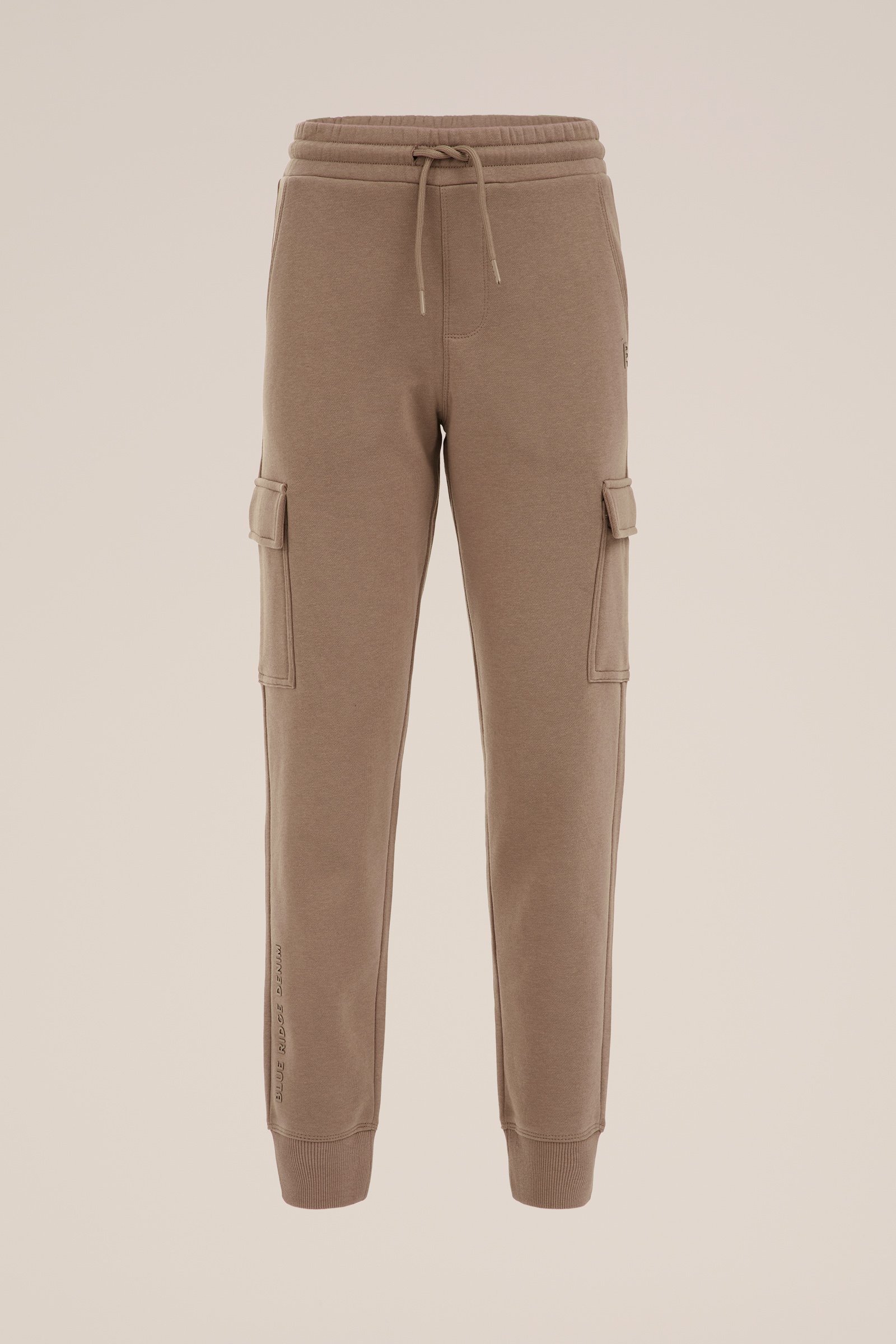 Jongens joggingbroek met cargozakken Blue Ridge Lichtbruin