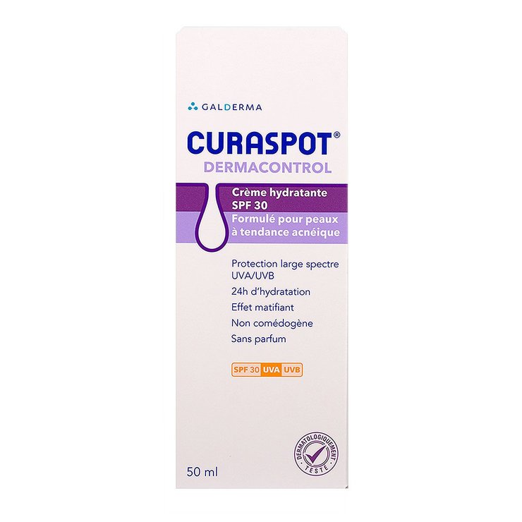Curaspot Dermacontrol hydratante SPF30 50ml