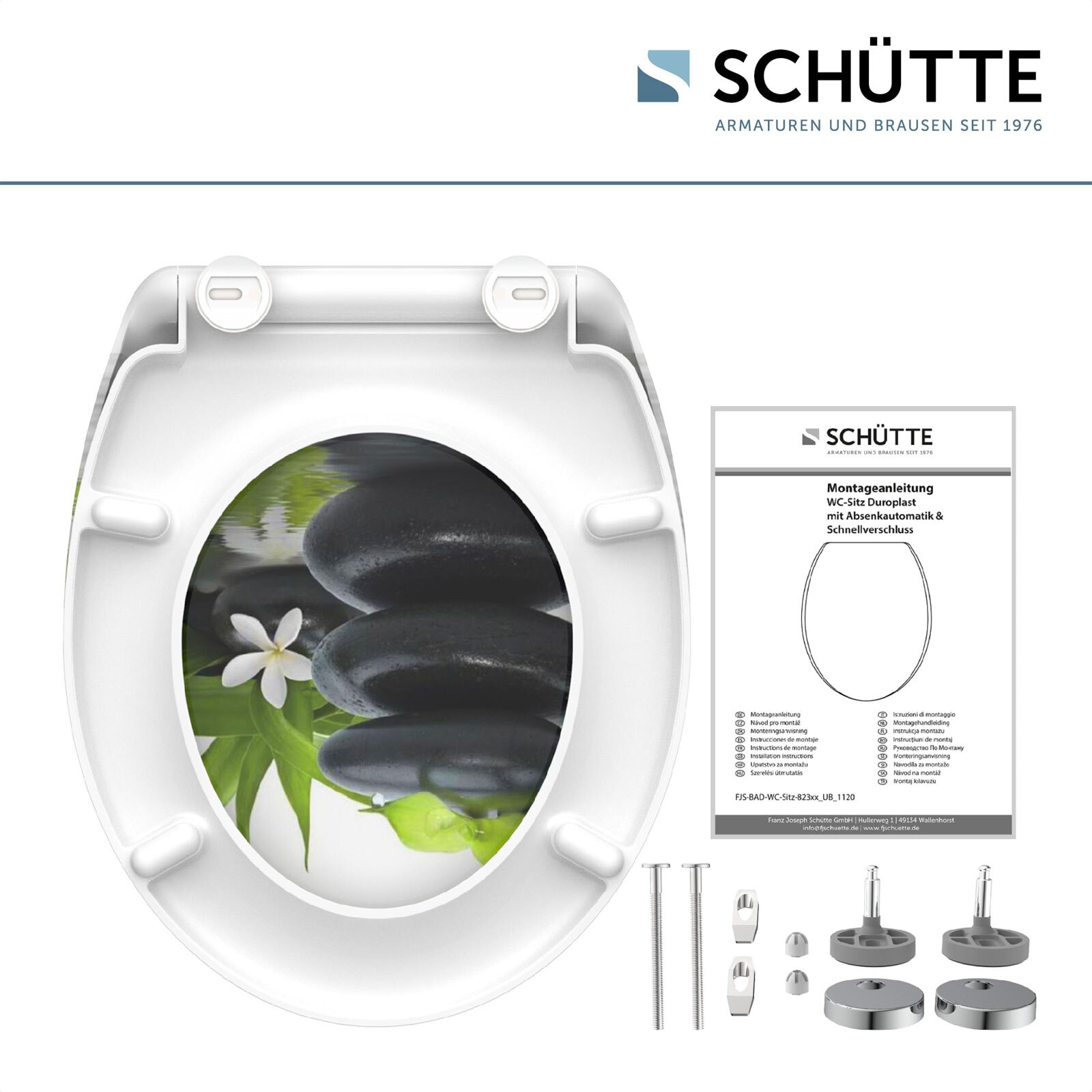 SCHÜTTE Duroplast WC-Sitz Jasmin