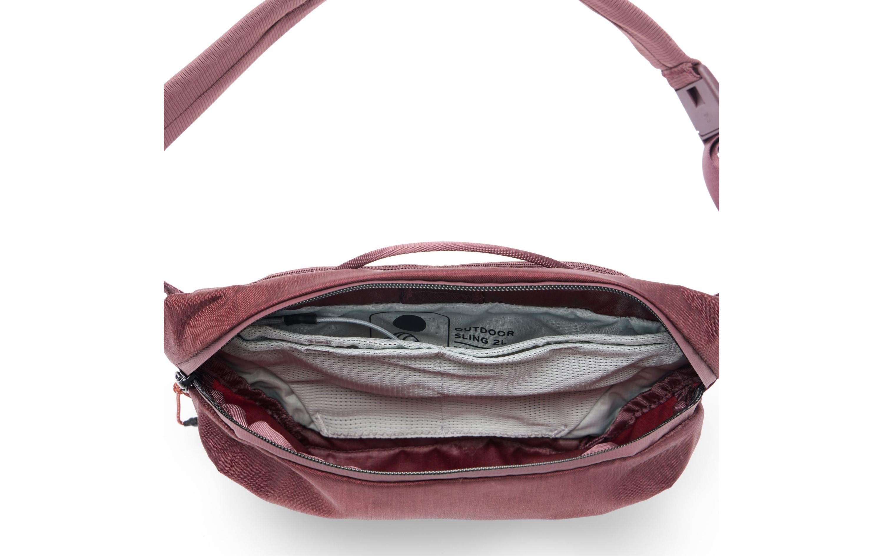 Fotorucksack Outdoor Sling 2L – RotUltraleichte, quer über den Körper getragene Tasche