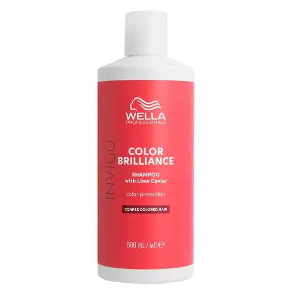 Wella Professionals Invigo Color Brilliance Shampoing pour cheveux épais et colorés 500ml