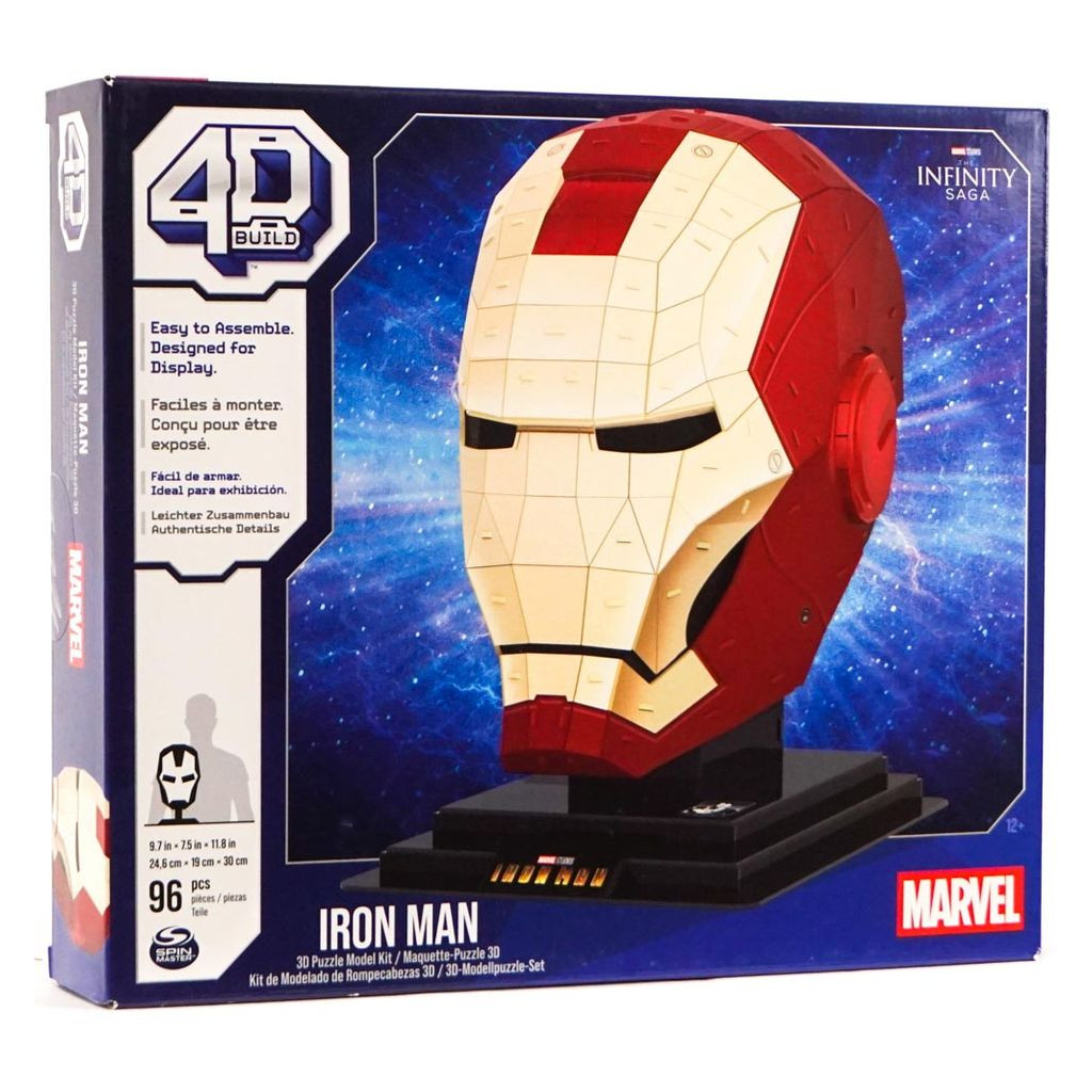 4D Build : Casque Iron Man