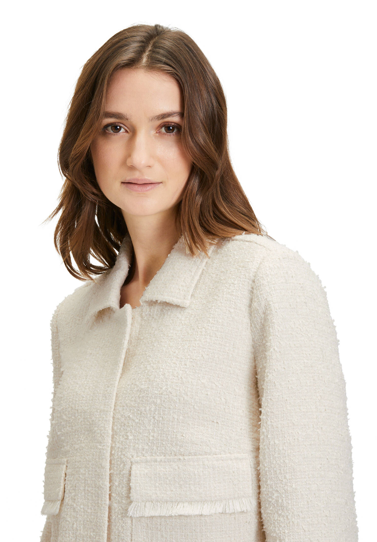 Betty & Co| Damen Blazer-Jacke mit Knöpfen