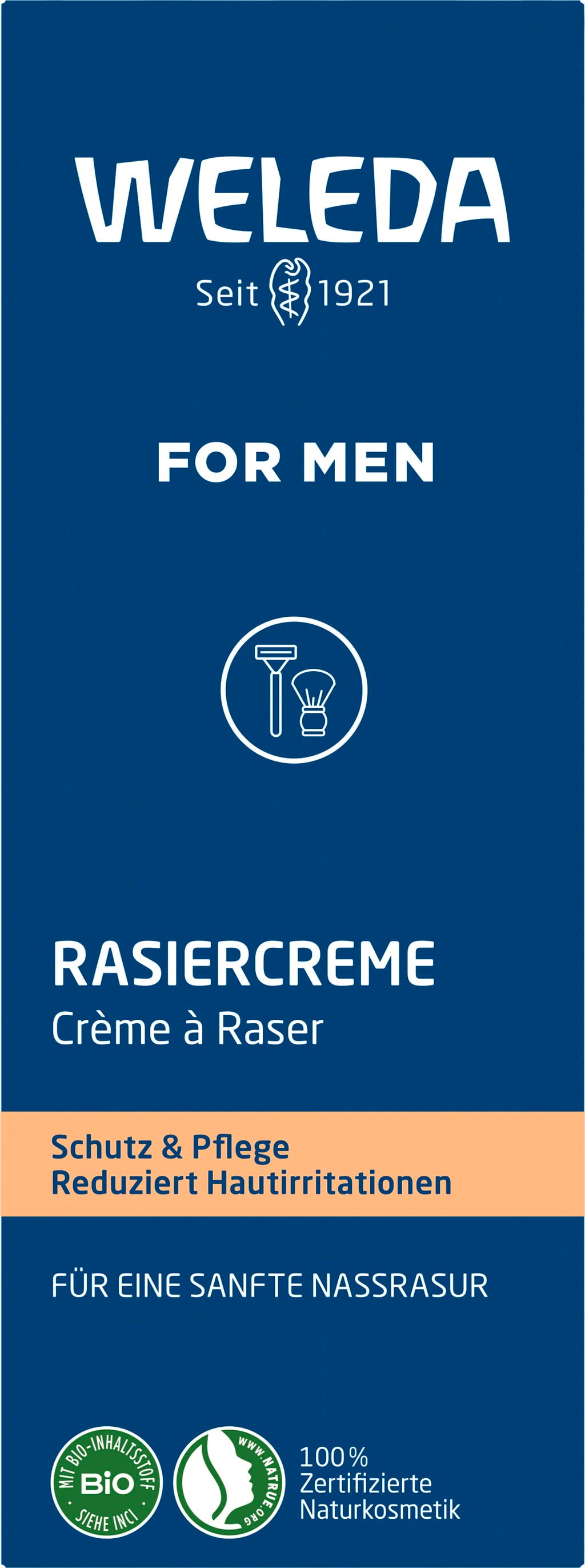 Weleda  ForMen Rasiercreme, 75 ml