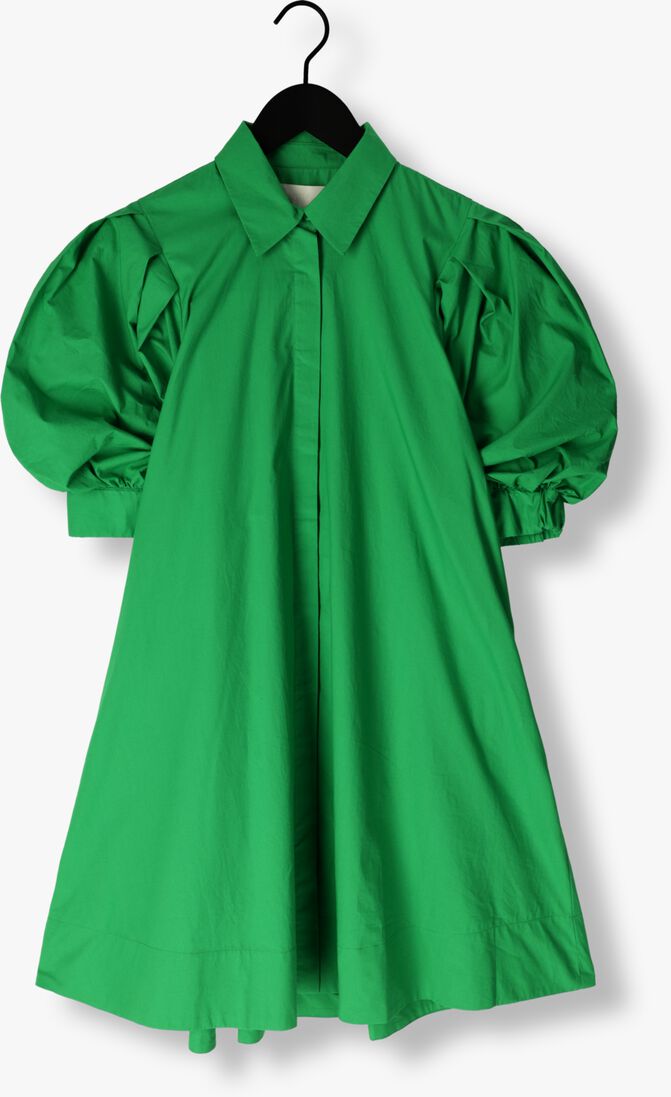 NOTRE-V groene notre-v mini jurk nv-davy dress