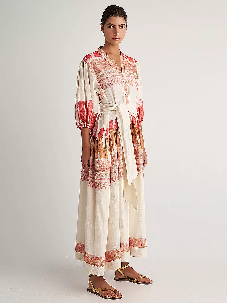 PEARL & CAVIAR Maxikleid ZAKAR bunt