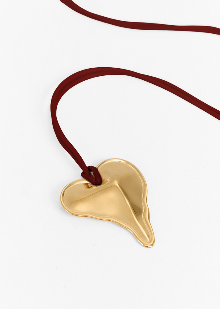 Mowi ketting burgundy