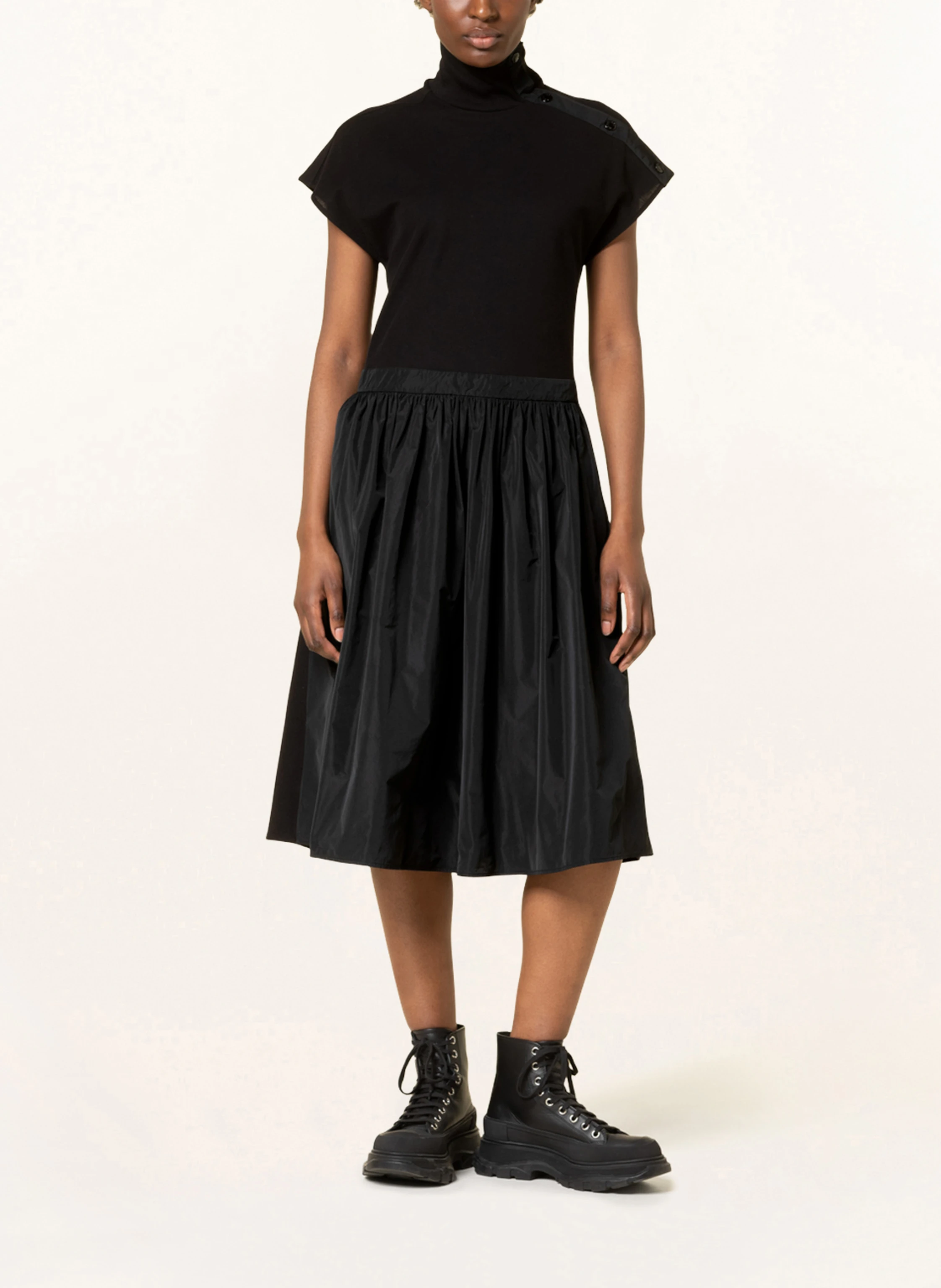 MONCLER Kleid im Materialmix
