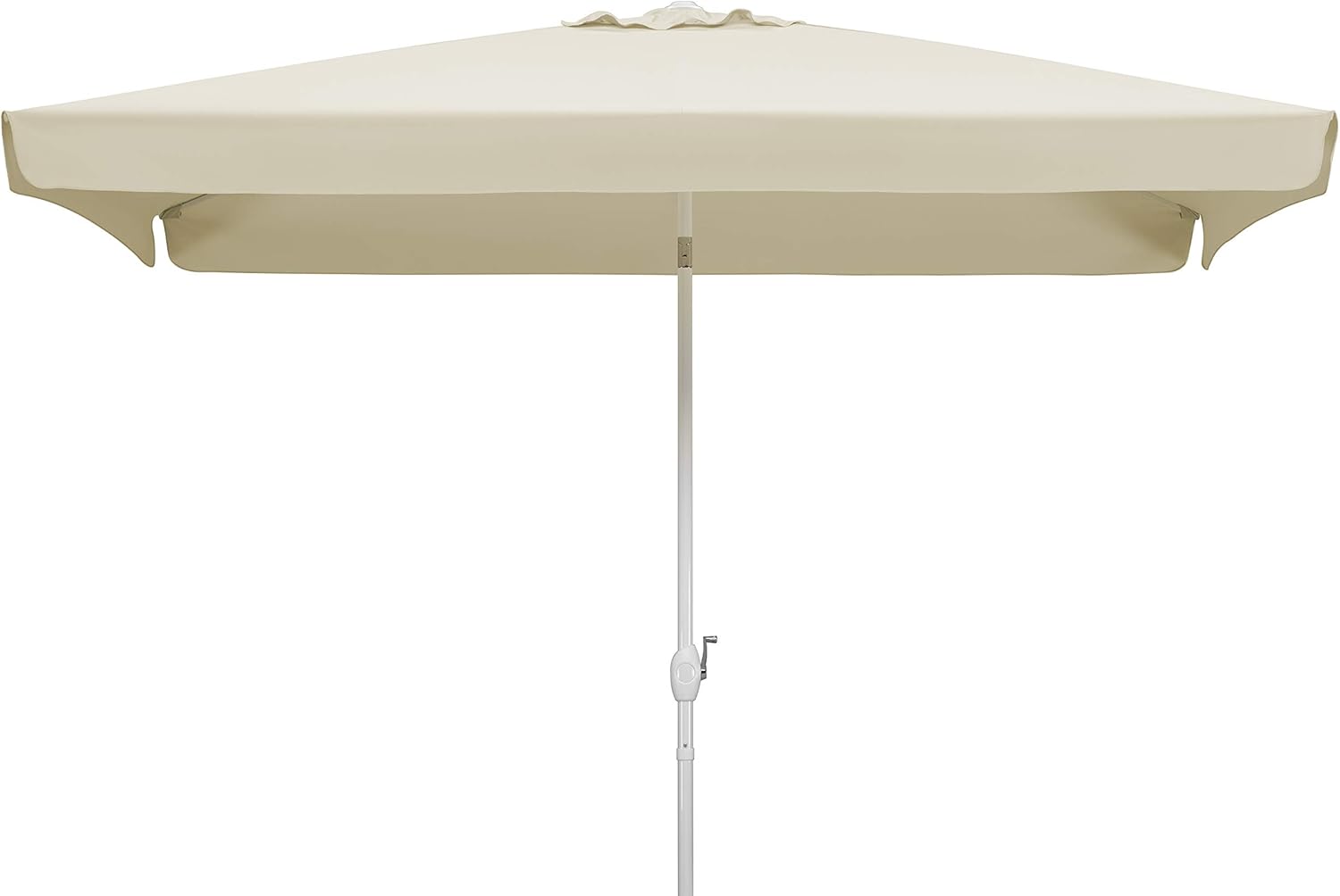 Schneider Sonnenschirm Oslo, natur, 300 x 200 cm rechteckig, 752-02, Gestell Stahl, Bespannung Polyester, 5.3 kg