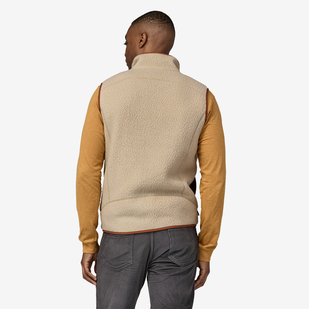 Herren-Retro-Fleeceweste